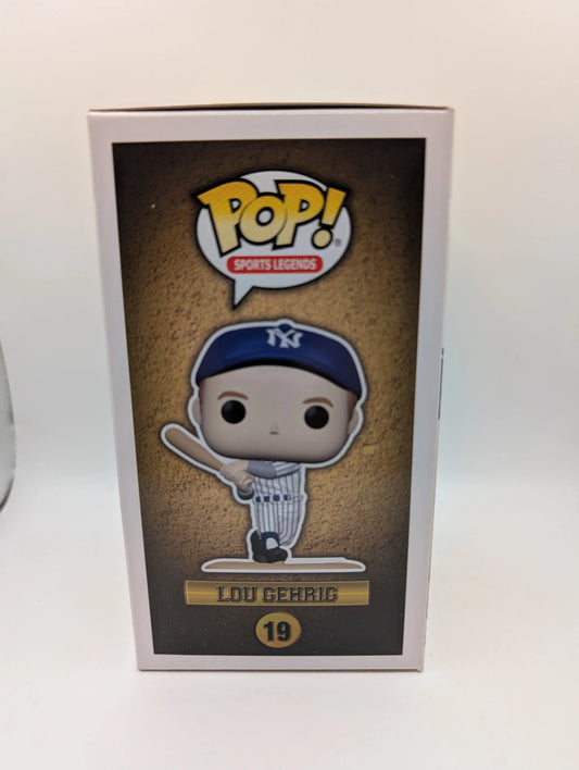 MLB Legends Yankees- Lou Gehrig Pop! Vinyl Figure #19 OE FRENLY BRICKS - Open 7 Days