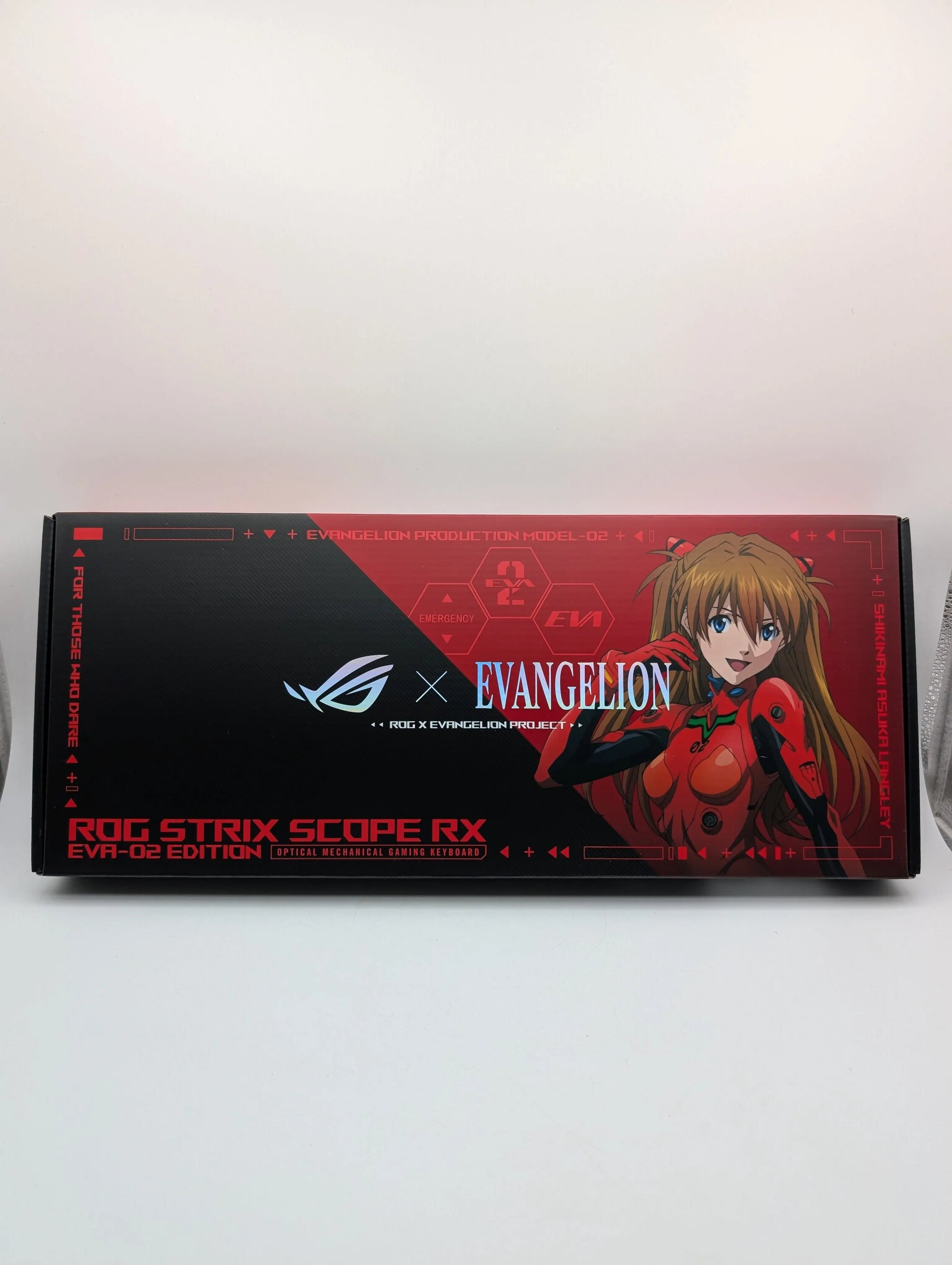 Asus ROG Strix Scope RX EVA -02 ROG Strix Scope RX EVA Edition Gaming Keyboard FRENLY BRICKS - Open 7 Days