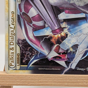 2010 Pokemon HeartGoldSoulSilver Triumphant Palkia Dialga LEGEND top #101/102 FRENLY BRICKS - Open 7 Days