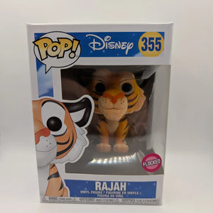 Disney Aladdin - Rajah Funko Pop Vinyl #355 Flocked FRENLY BRICKS - Open 7 Days