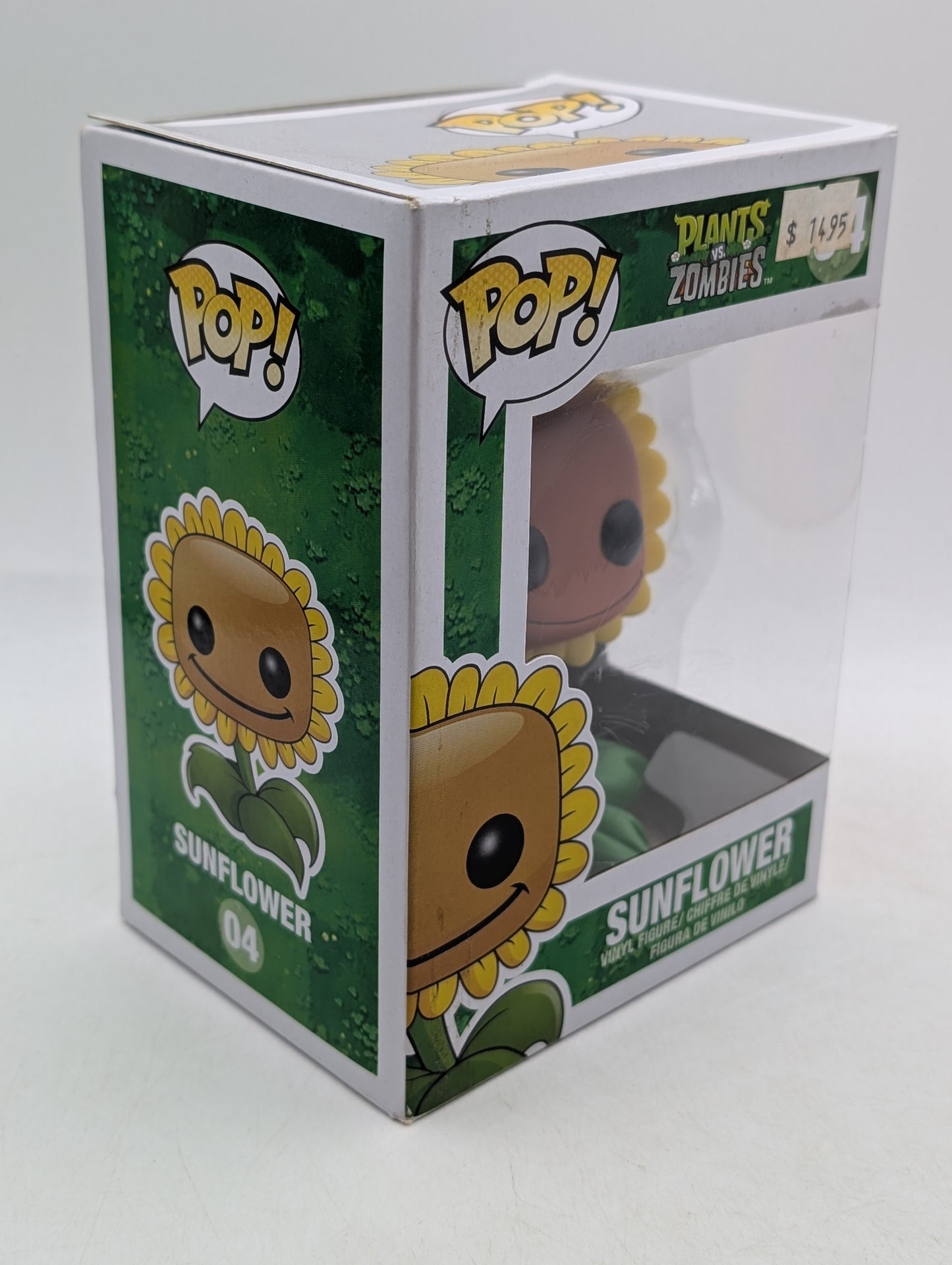Funko Pop! Vinyl Plants vs. Zombies Sunflower #04 Figure 2012 Video Games