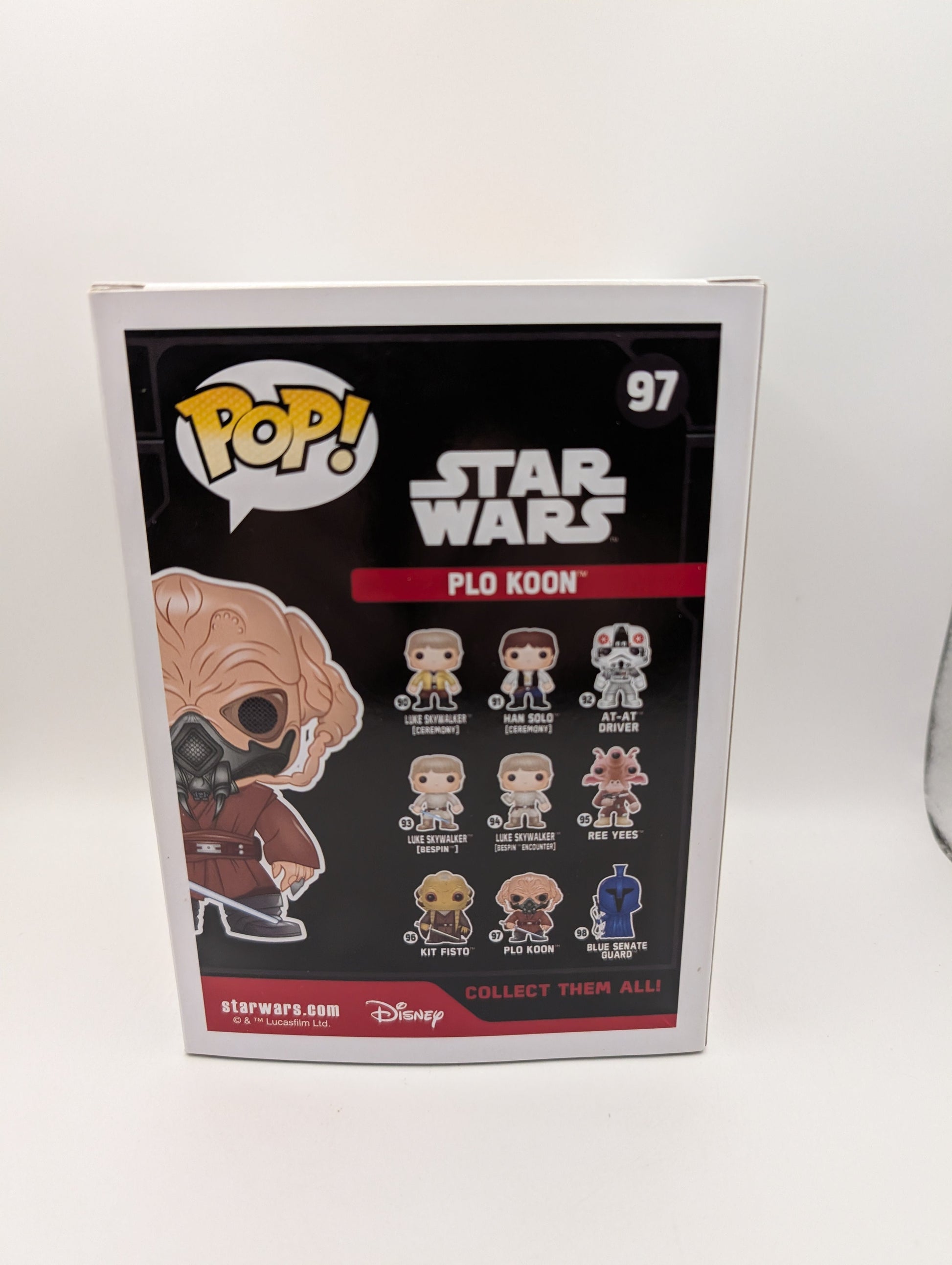 Star Wars: Plo Koon Funko Pop Vinyl Figure #97  2016 FRENLY BRICKS - Open 7 Days