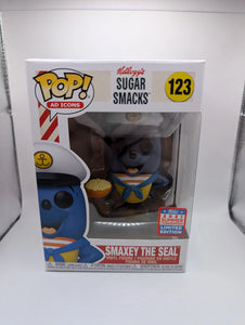 Smaxey the Seal SDCC 123 KELLOGGS Funko Pop Vinyl