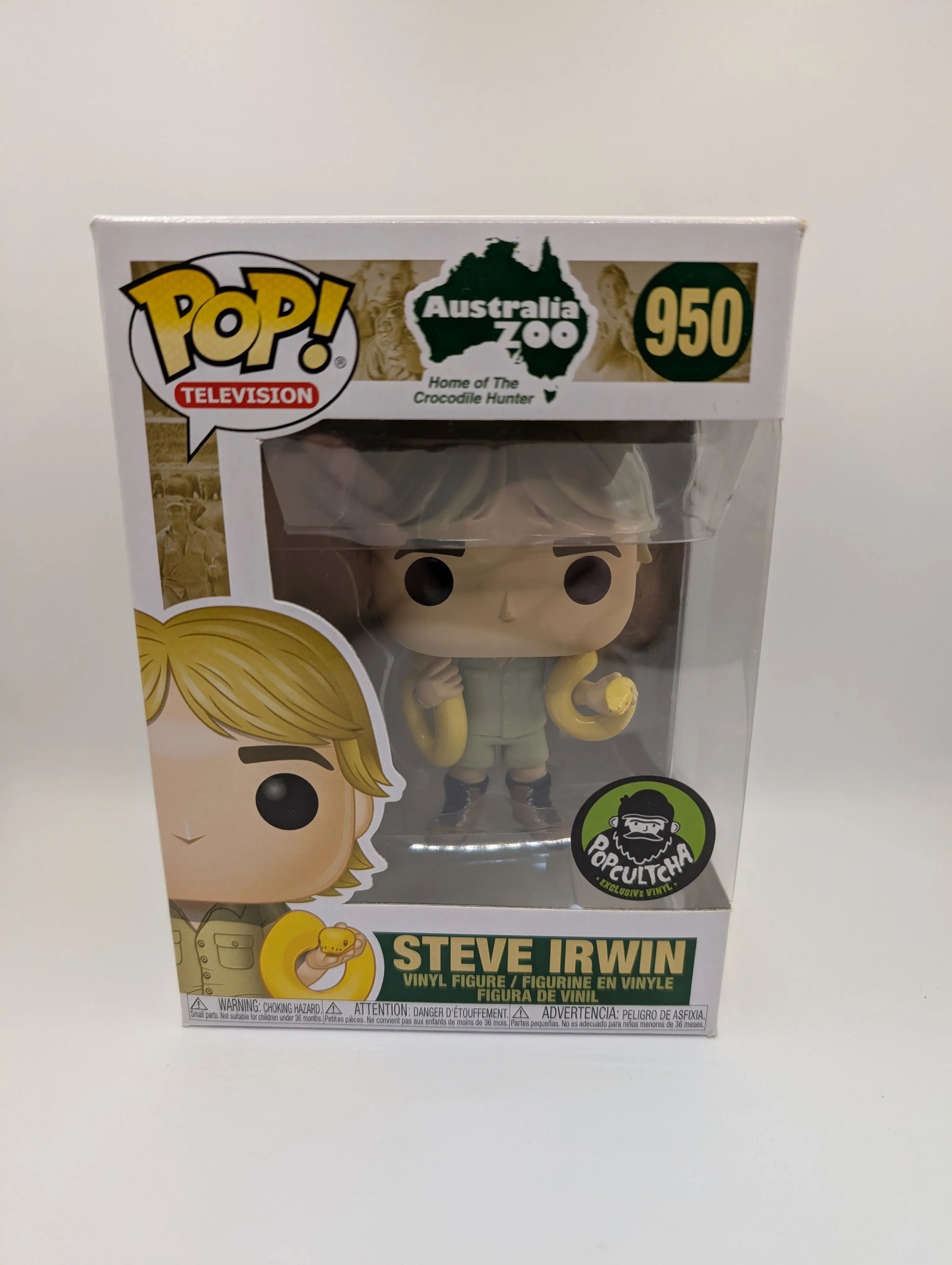 Funko Steve Irwin 950 POP! Vinyl Figure FRENLY BRICKS - Open 7 Days