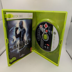 The Chronicles Of Riddick Assault On Dark Athena Xbox 360 PAL Complete Manual FRENLY BRICKS - Open 7 Days