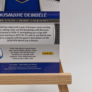 2018 Panini Prizm World Cup #85 Ousmane Dembele Light Blue Lazer #/125 France FRENLY BRICKS - Open 7 Days