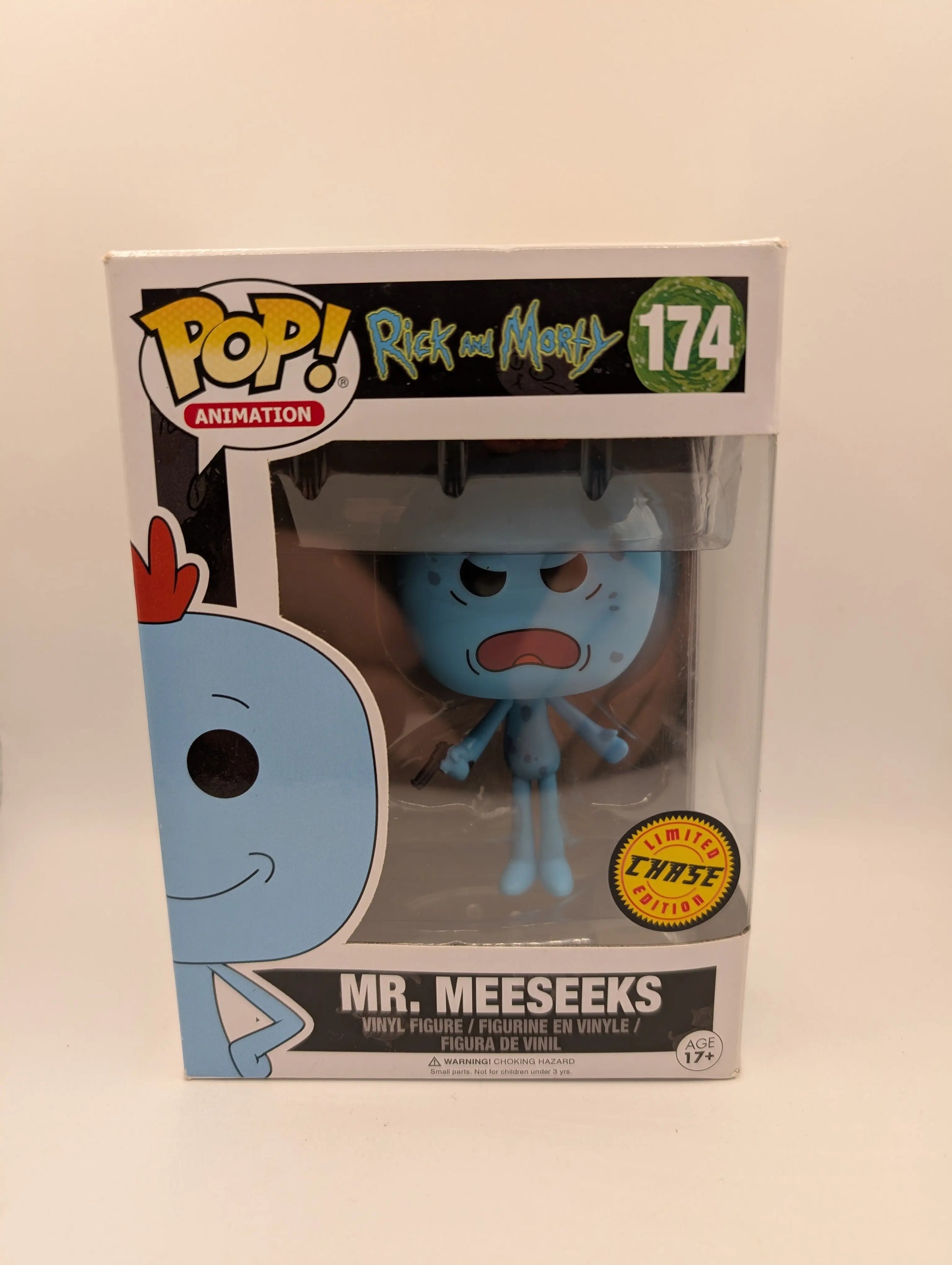 Funko Pop! Vinyl: Rick and Morty - Mr. Meeseeks (Chase) #174 FRENLY BRICKS - Open 7 Days