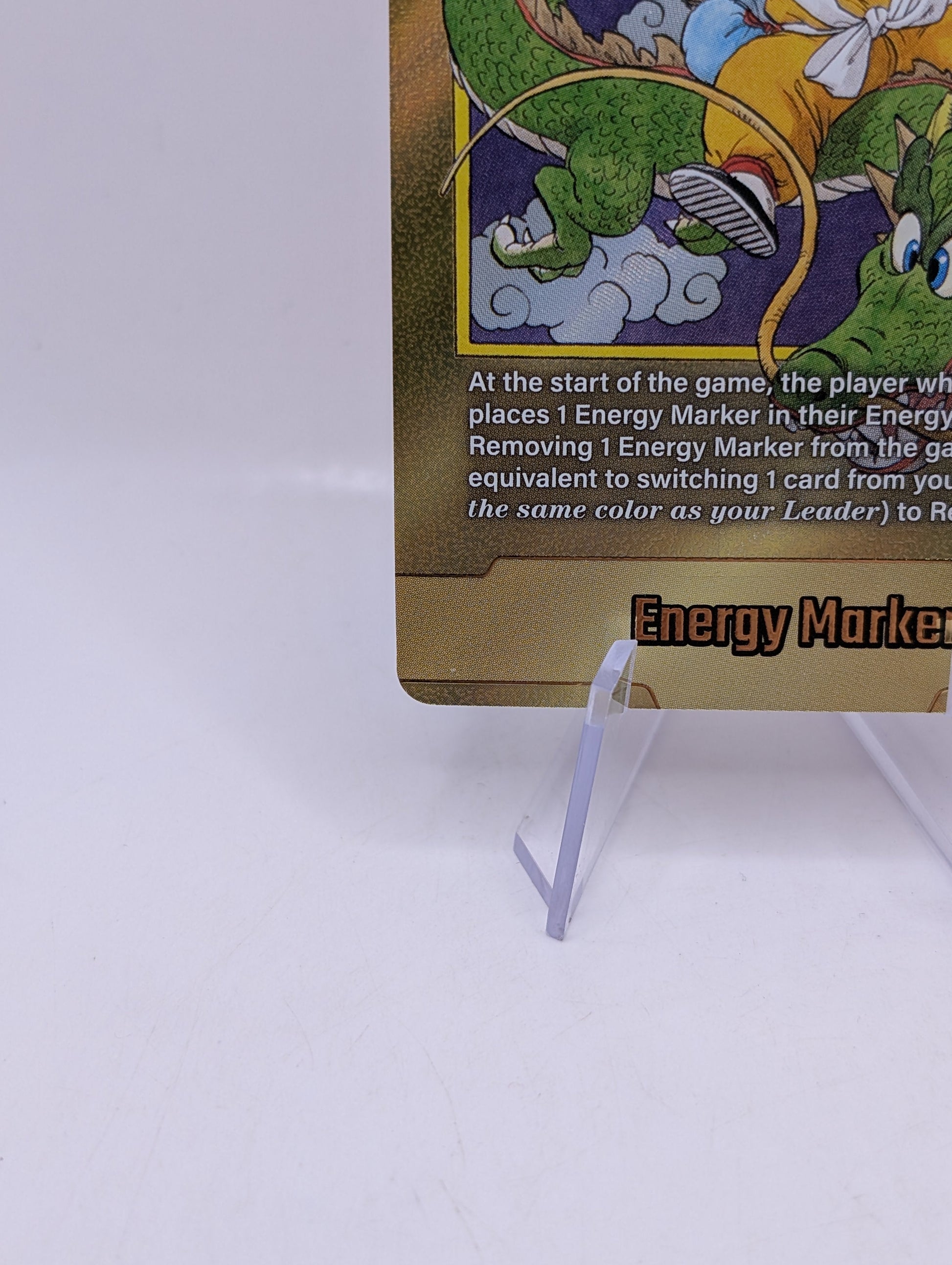 Dragon Ball Super Energy Marker #E-42 Gold Fusion World 2025 FRENLY BRICKS - Open 7 Days