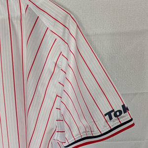Nippon Baseball Tokyo Yakult Swallows 2016-2019 Home White/Red Blank XL Jersey