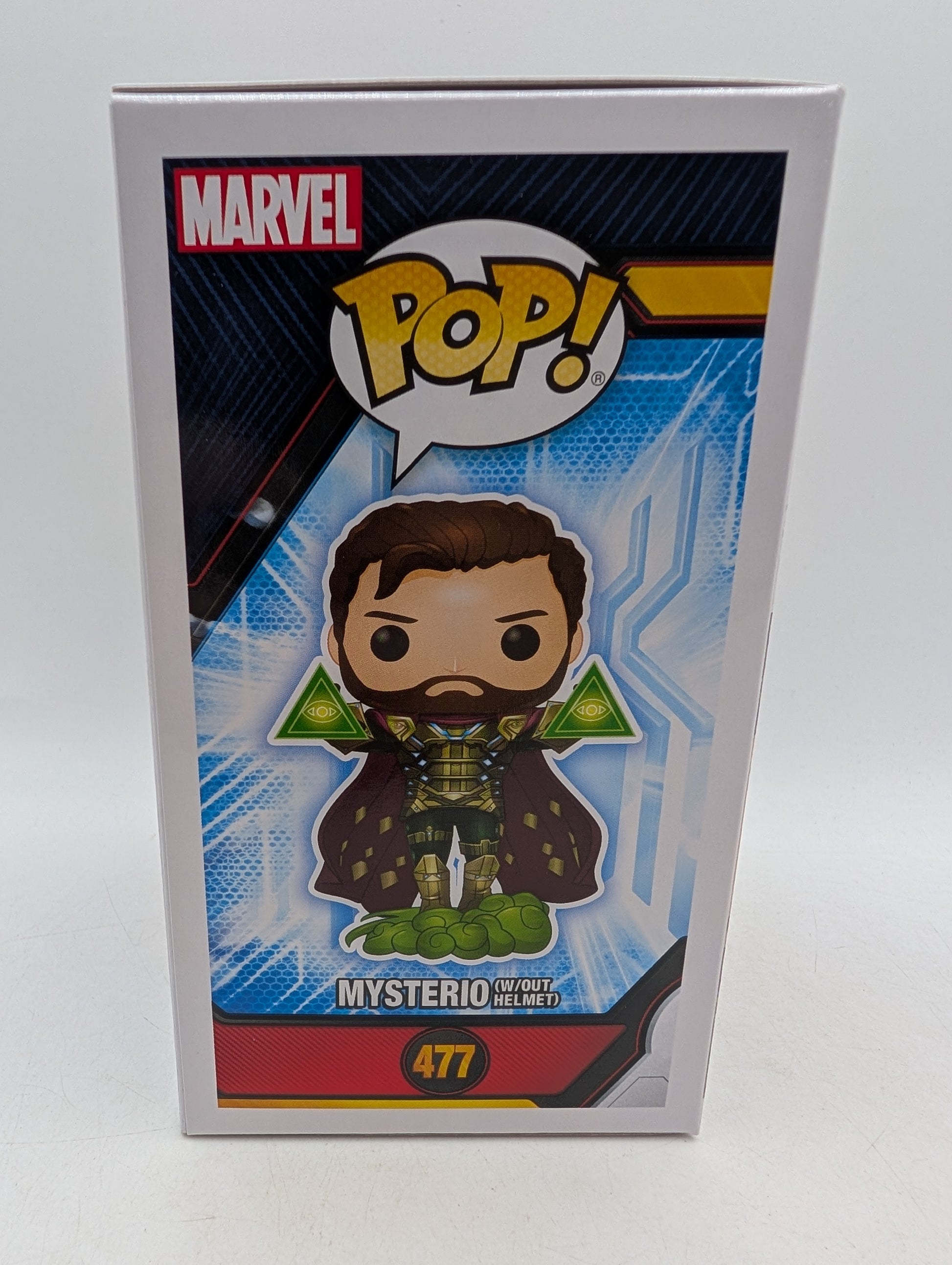 Funko POP! Spider-Man Far From Home Mysterio (Without Helmet) #477 image 7
