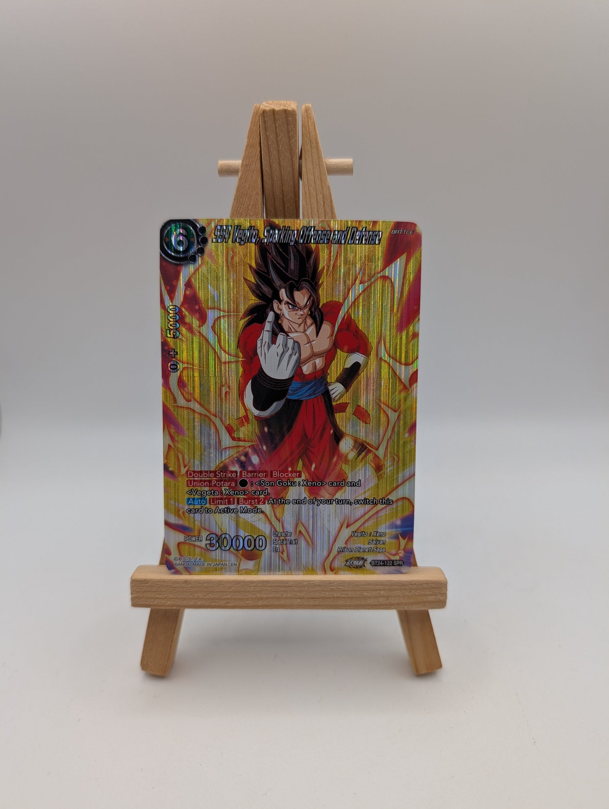 SS4 Vegito, Sparking Offense and Defense | BT24-122 | SPR NM | DBS: Masters FRENLY BRICKS - Open 7 Days