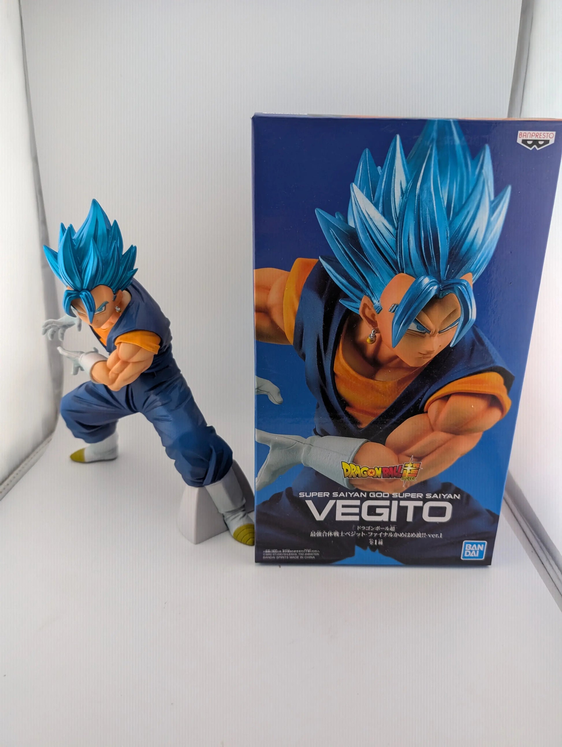 Dragon Ball Super Vegito Blue Final Kamehameha Ver.1 PVC Figure by Banpresto FRENLY BRICKS - Open 7 Days