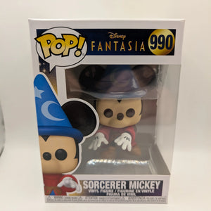Sorcerer Mickey #990 Fantasia Disney Funko Pop Vinyl FRENLY BRICKS - Open 7 Days