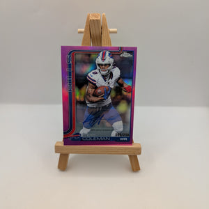 2025 Topps Chrome - Keon Coleman True  Magenta Refractor Auto /250 #BA-KC FRENLY BRICKS - Open 7 Days
