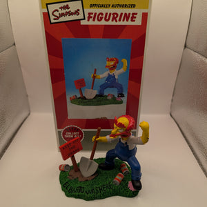 The Simpsons sculpture 