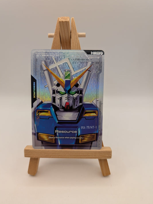 Steel Requiem RESOURCE CARD - GUNDAM NT-1 R-020 C+ FOIL - GD03 English TCG FRENLY BRICKS - Open 7 Days