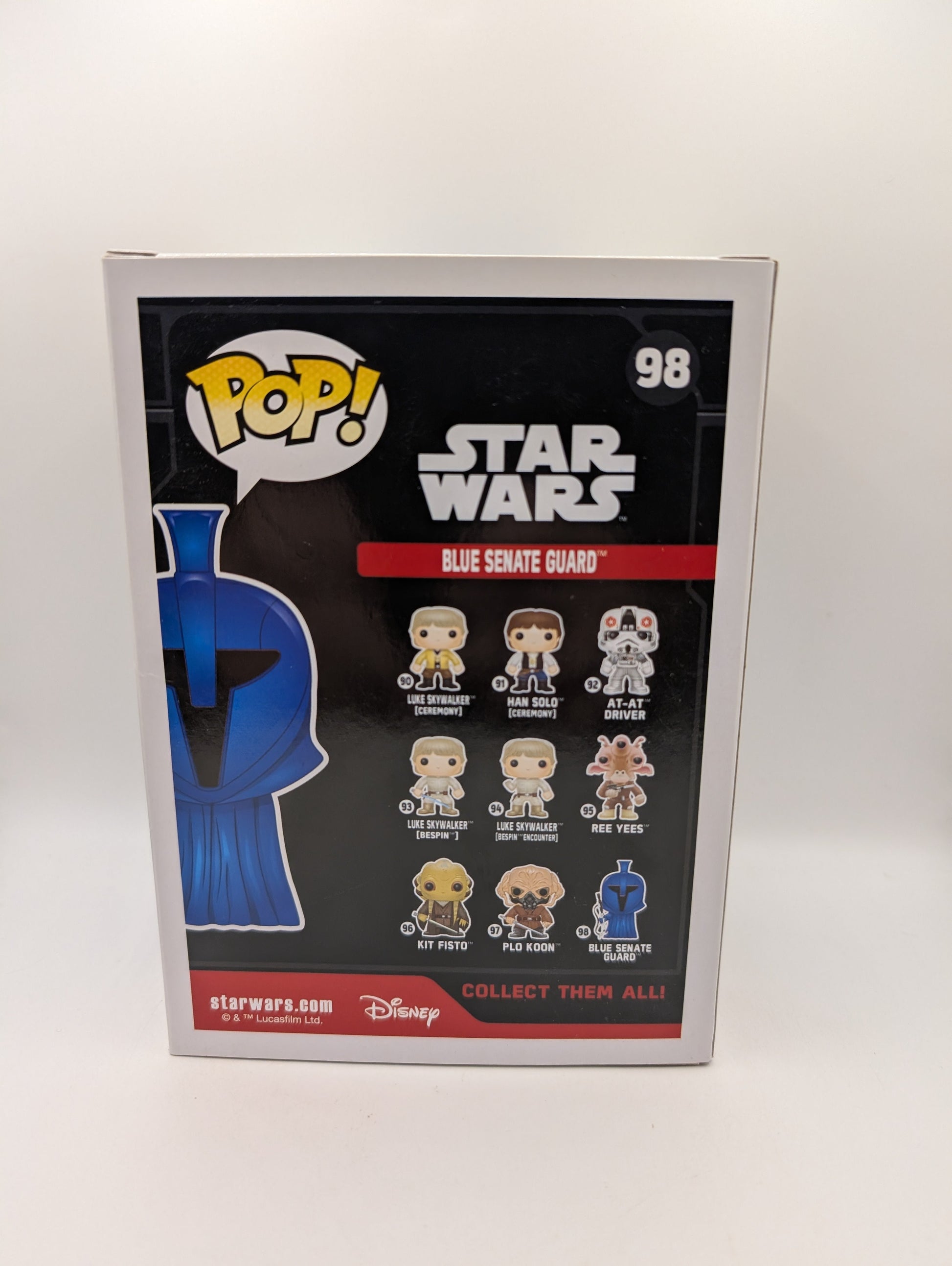 Star Wars The Clone Wars Blue Senate Guard #98 Funko Pop Vinyl! FRENLY BRICKS - Open 7 Days