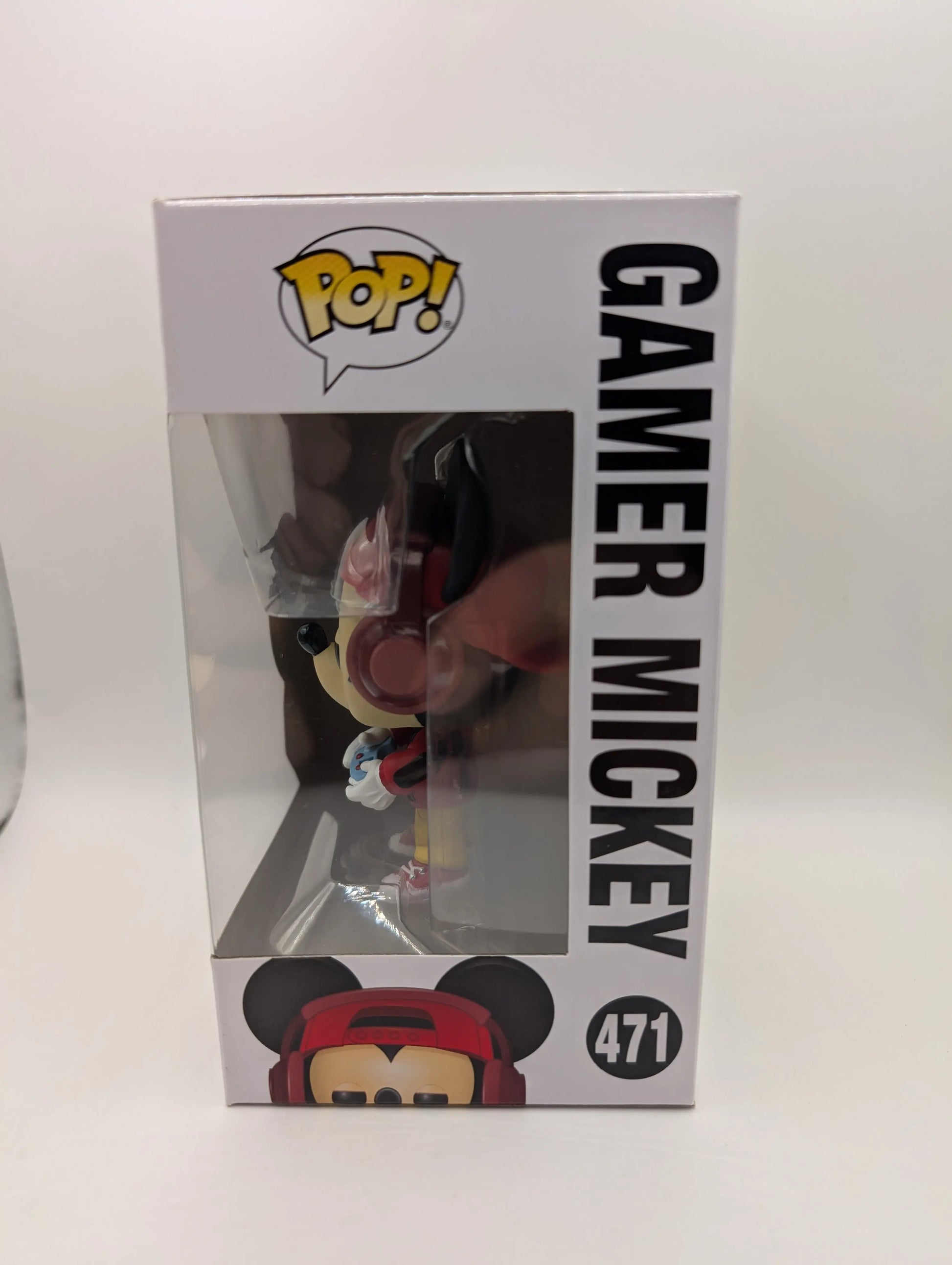 Gamer Mickey 471 ~ Disney: Mickey The True Original ~ 90 Years ~ Funko Pop Vinyl FRENLY BRICKS - Open 7 Days