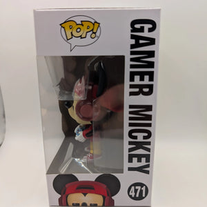 Gamer Mickey 471 ~ Disney: Mickey The True Original ~ 90 Years ~ Funko Pop Vinyl FRENLY BRICKS - Open 7 Days