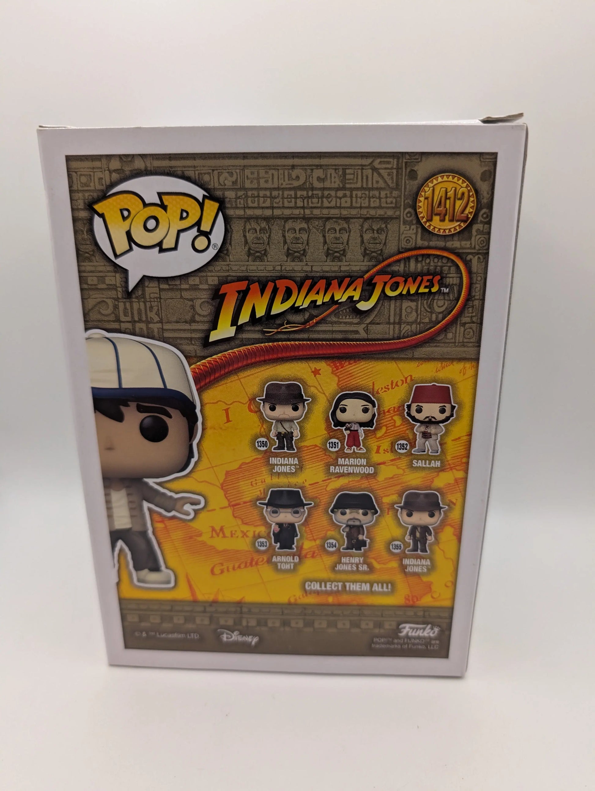 FUNKO POP! Short Round #1412 Indiana Jones Limited Edition Vinyl Figure Boxed FRENLY BRICKS - Open 7 Days
