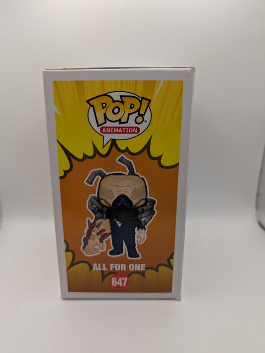 All For One Pop 647 - My Hero Academia Funko Pop! 2020 Vaulted FRENLY BRICKS - Open 7 Days