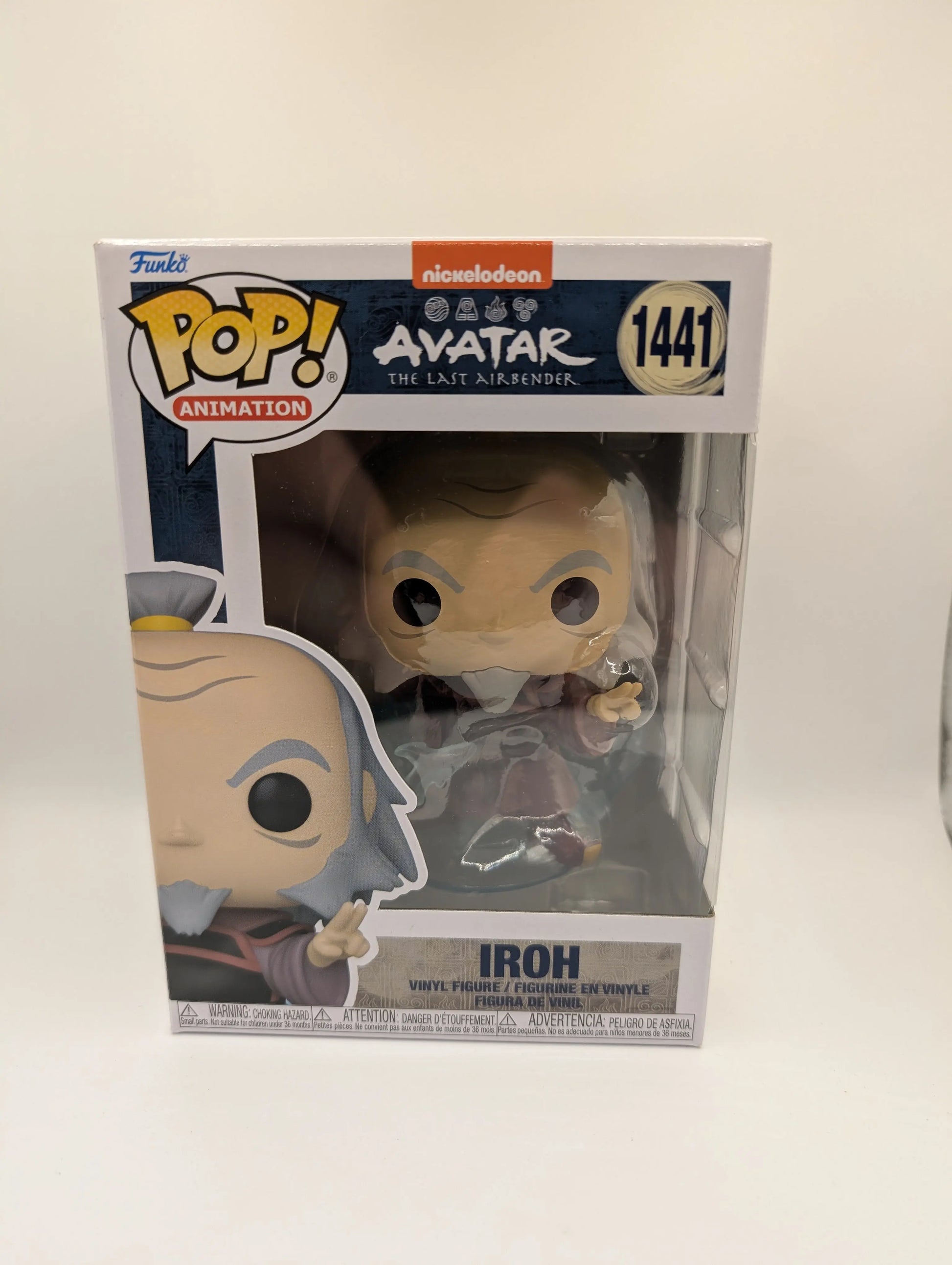 Funko Pop Avatar The Last Airbender Iroh with Lightning #1441 Animation FRENLY BRICKS - Open 7 Days
