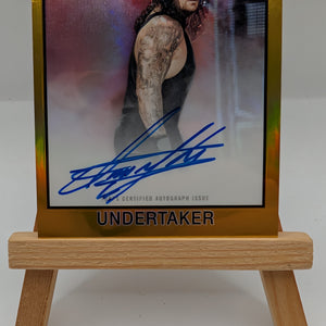 2026 Topps Chrome WWE UNDERTAKER 1986 Legend Autograph Auto Gold /50 FRENLY BRICKS - Open 7 Days