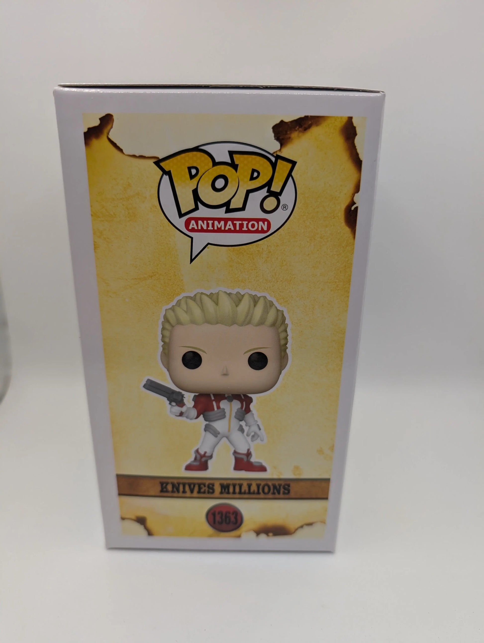 FUNKO POP Vinyl Trigun Knives Millions (#1363) FRENLY BRICKS - Open 7 Days