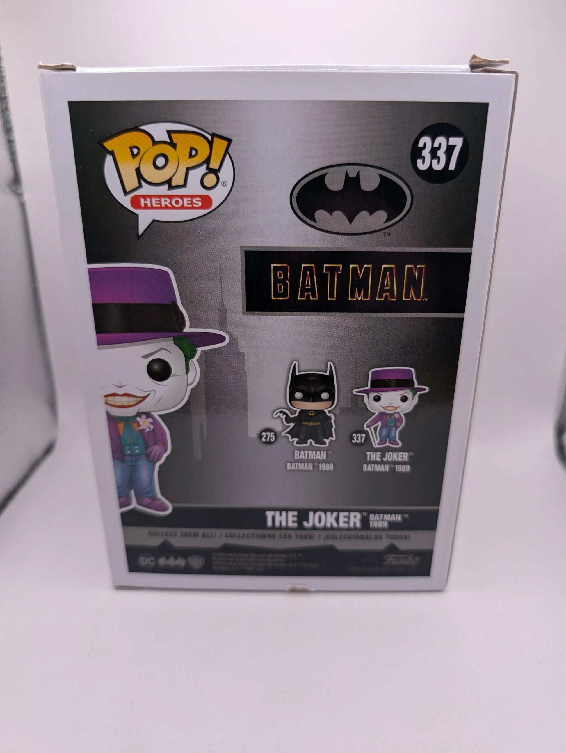 Funko POP! Heroes Batman - The Joker #337 - Vinyl Collectable FRENLY BRICKS - Open 7 Days