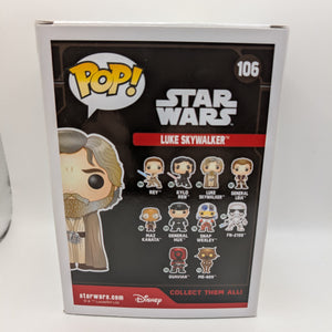 Luke Skywalker #106 - Star Wars - Funko Pop Vinyl Figure FRENLY BRICKS - Open 7 Days