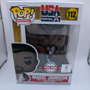 Funko Pop! Basketball - Magic Johnson Vinyl #112 - Special Edition FRENLY BRICKS - Open 7 Days
