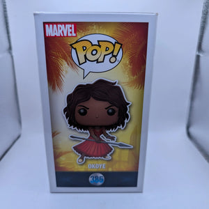 Okoye #385 (Red Dress) - Marvel Black Panther - Fall Convention 2018-Funko Pop! FRENLY BRICKS - Open 7 Days