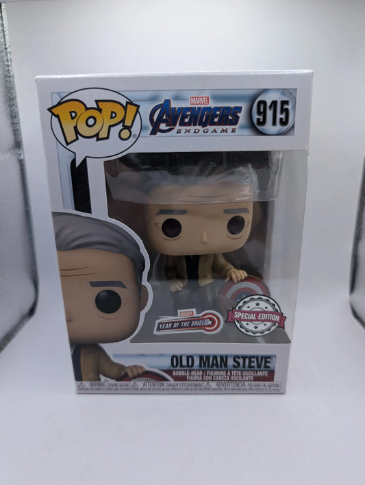 Avengers Old Man Steve #915 Funko Pop! Vinyl FRENLY BRICKS - Open 7 Days