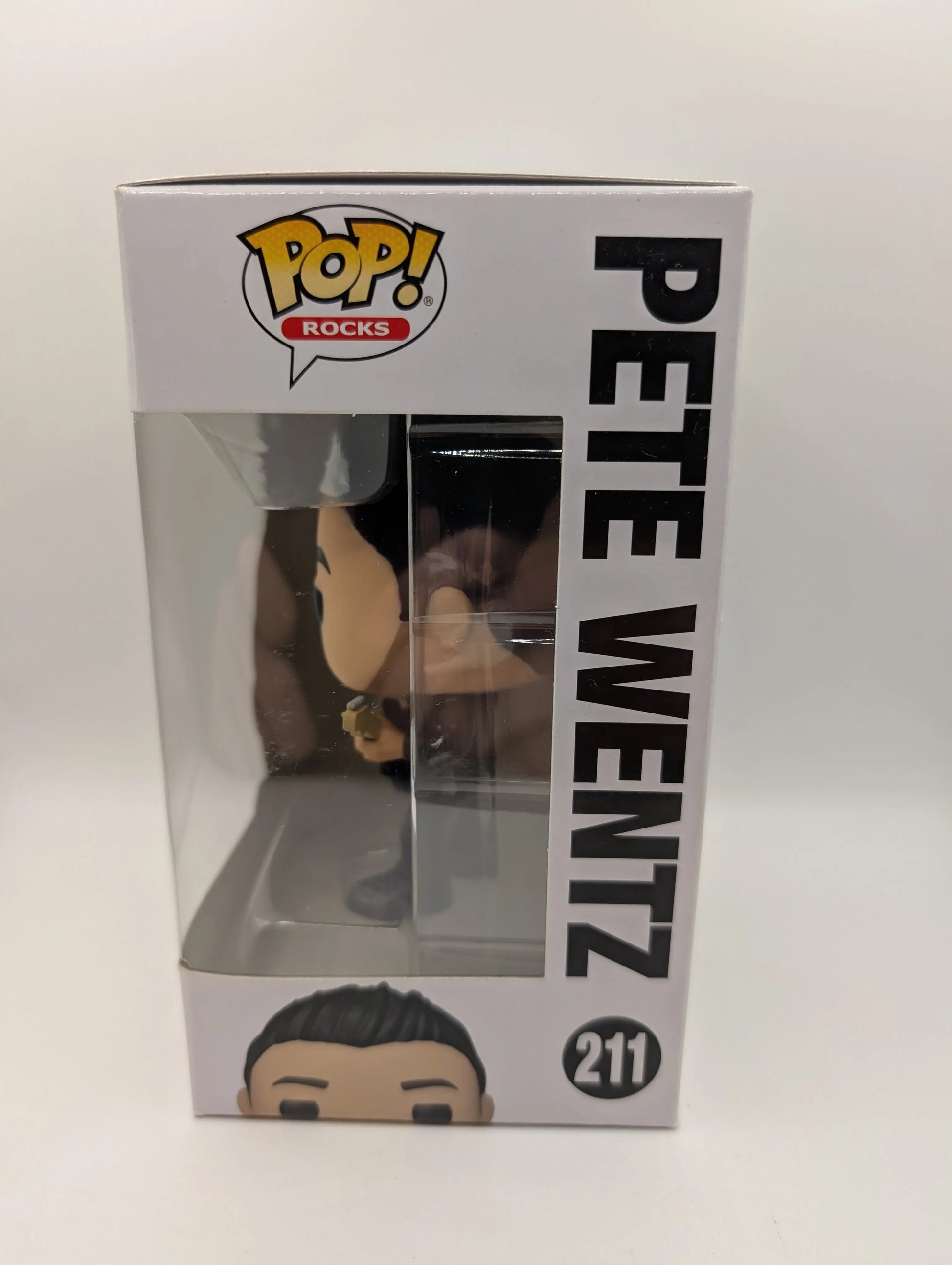 Rocks Funko Pop - Pete Wentz - Fall Out Boy - No. 211 FRENLY BRICKS - Open 7 Days
