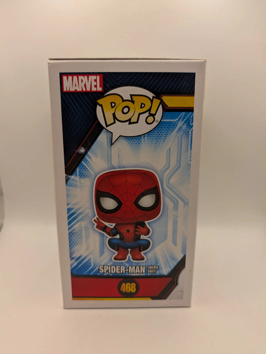 Spider-Man (Hero Suit) - Far From Home #468 Marvel Funko Pop Vinyl FRENLY BRICKS - Open 7 Days