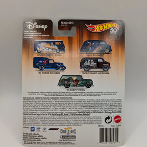 Hot Wheels Pop Culture Disney The Jungle Book 55 Chevy Panel Real/Riders FRENLY BRICKS - Open 7 Days