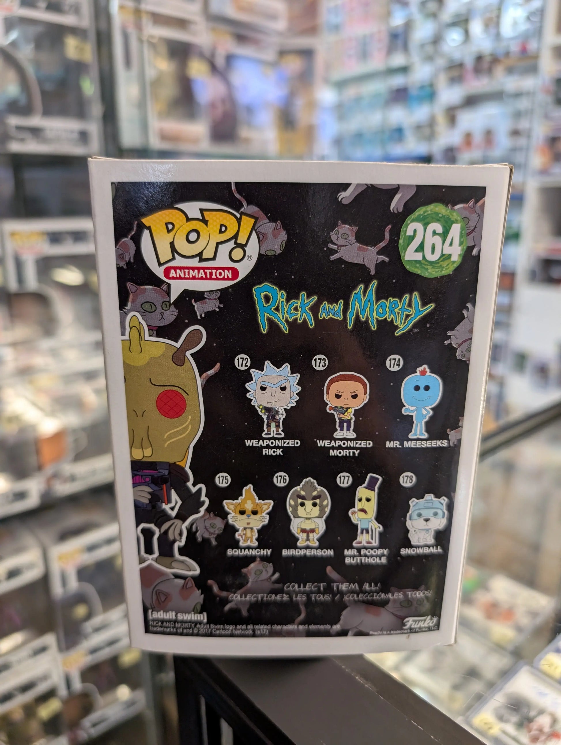 Krombopulos Michael 264 ~ Rick and Morty ~ Funko Pop Vinyl ~ Animation FRENLY BRICKS - Open 7 Days