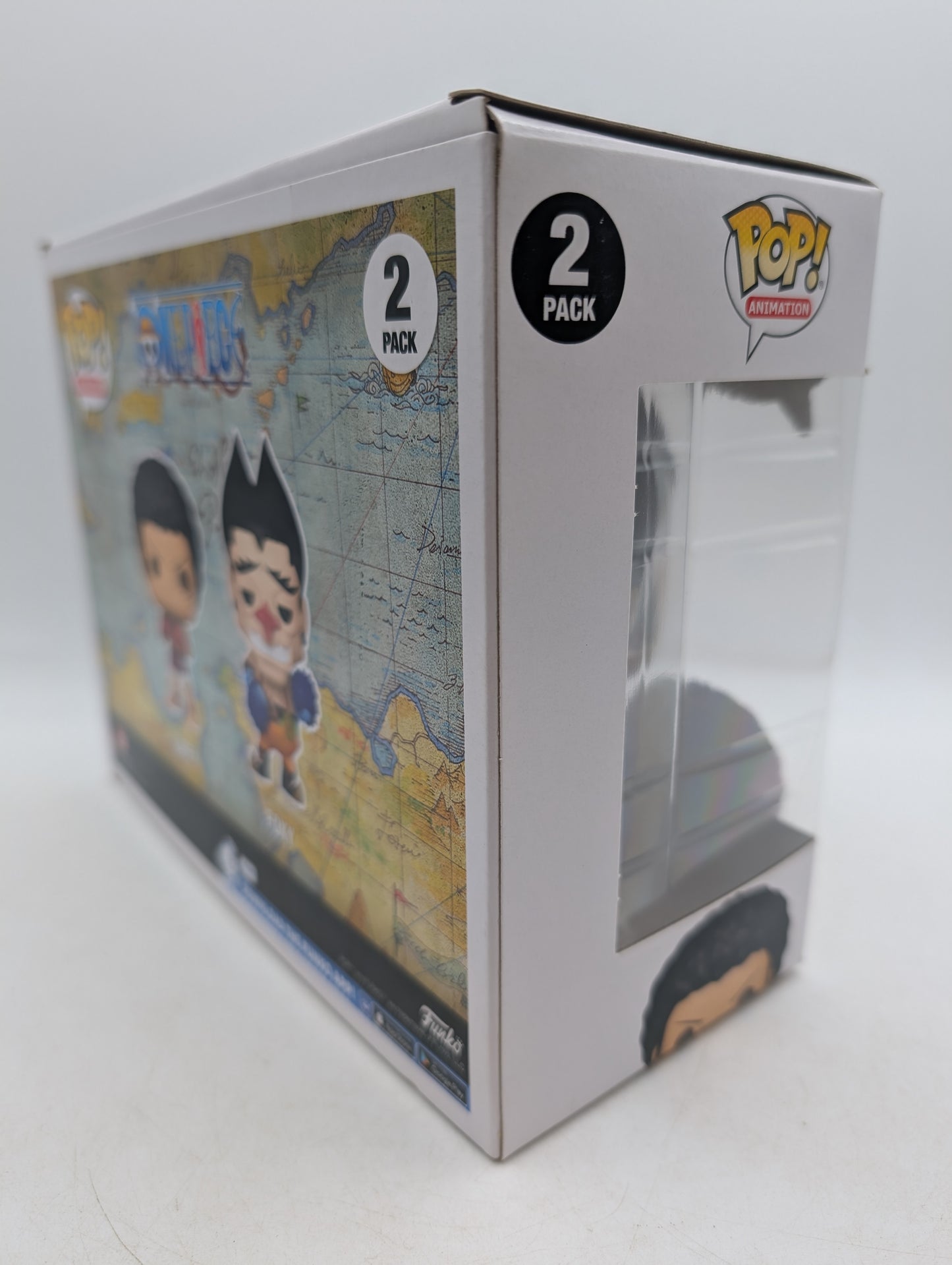 Funko POP! Anime One Piece Luffy & Foxy Figure 2-Pack