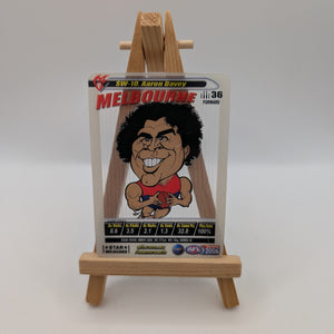 2006 AFL Teamcoach Card Star Wild Card SW-10 Aaron Davey-Melbourne FRENLY BRICKS - Open 7 Days