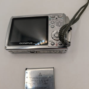 Olympus µ 720 SW 7.1 MP Digital Camera Blue/Silver - Not Working FRENLY BRICKS - Open 7 Days