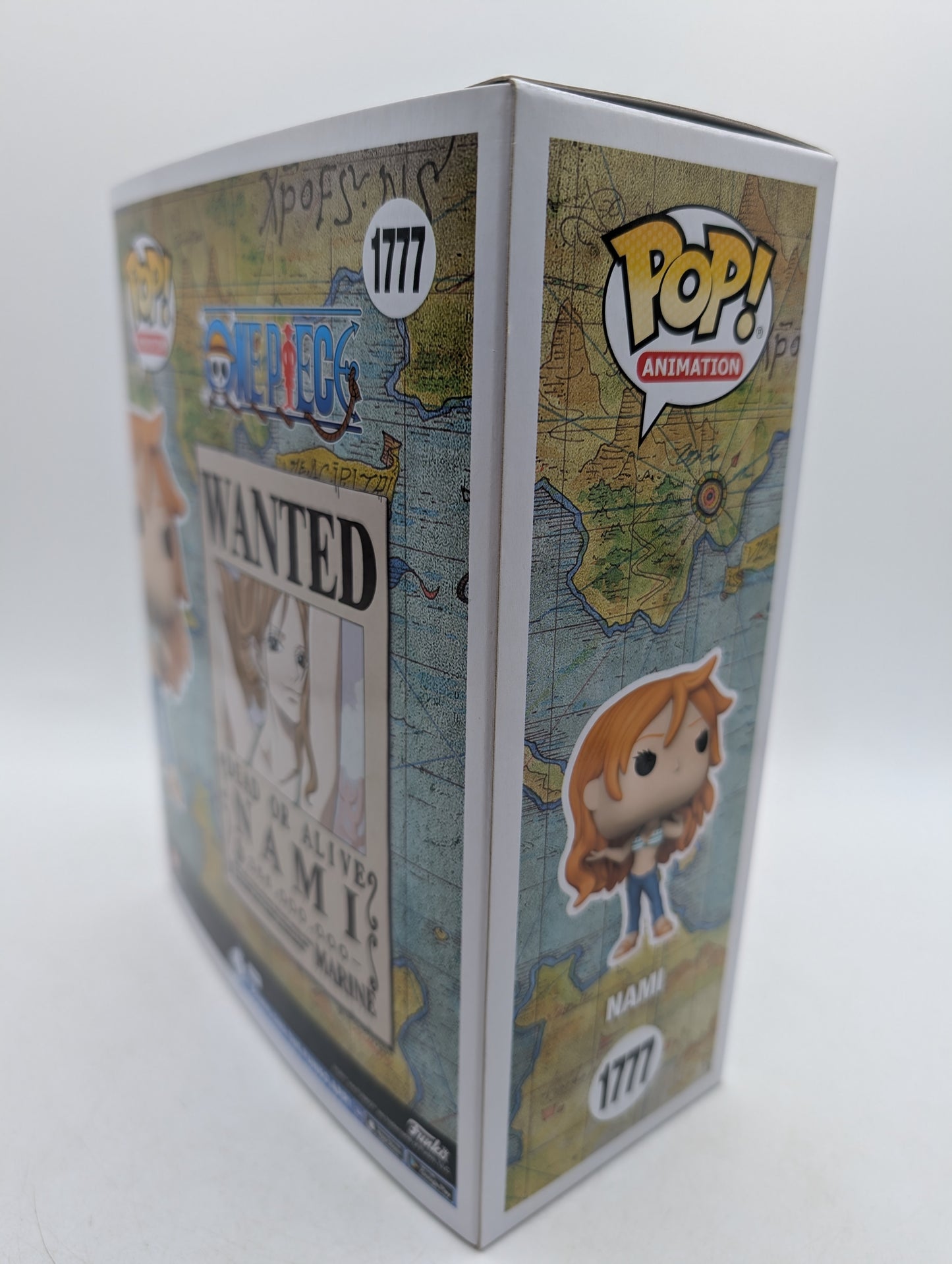 Funko Pop! One Piece Wanted Poster Nami #1777 Funko Special Edition