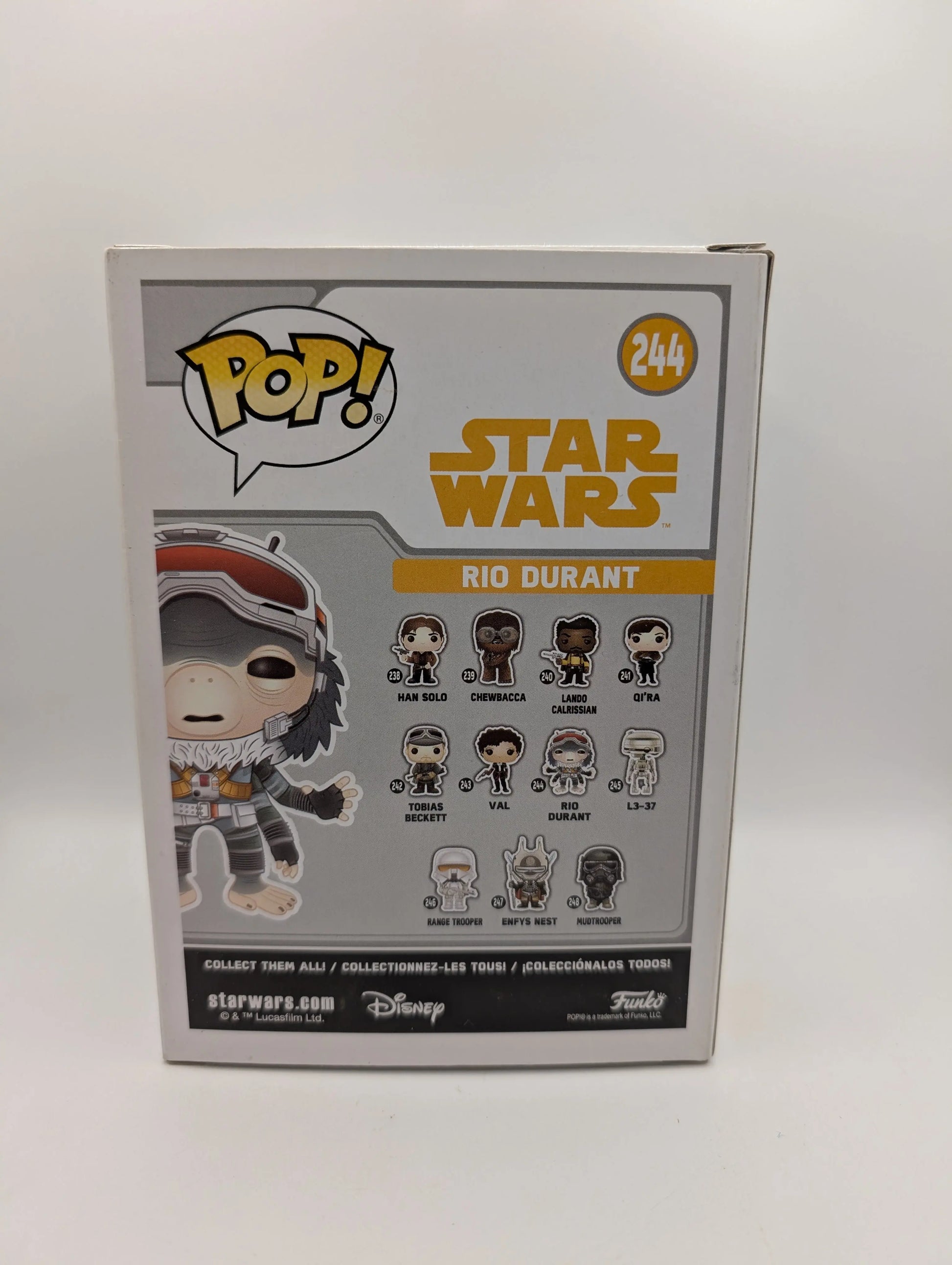 Funko Pop! Vinyl: Star Wars - Rio Durant #244 FRENLY BRICKS - Open 7 Days