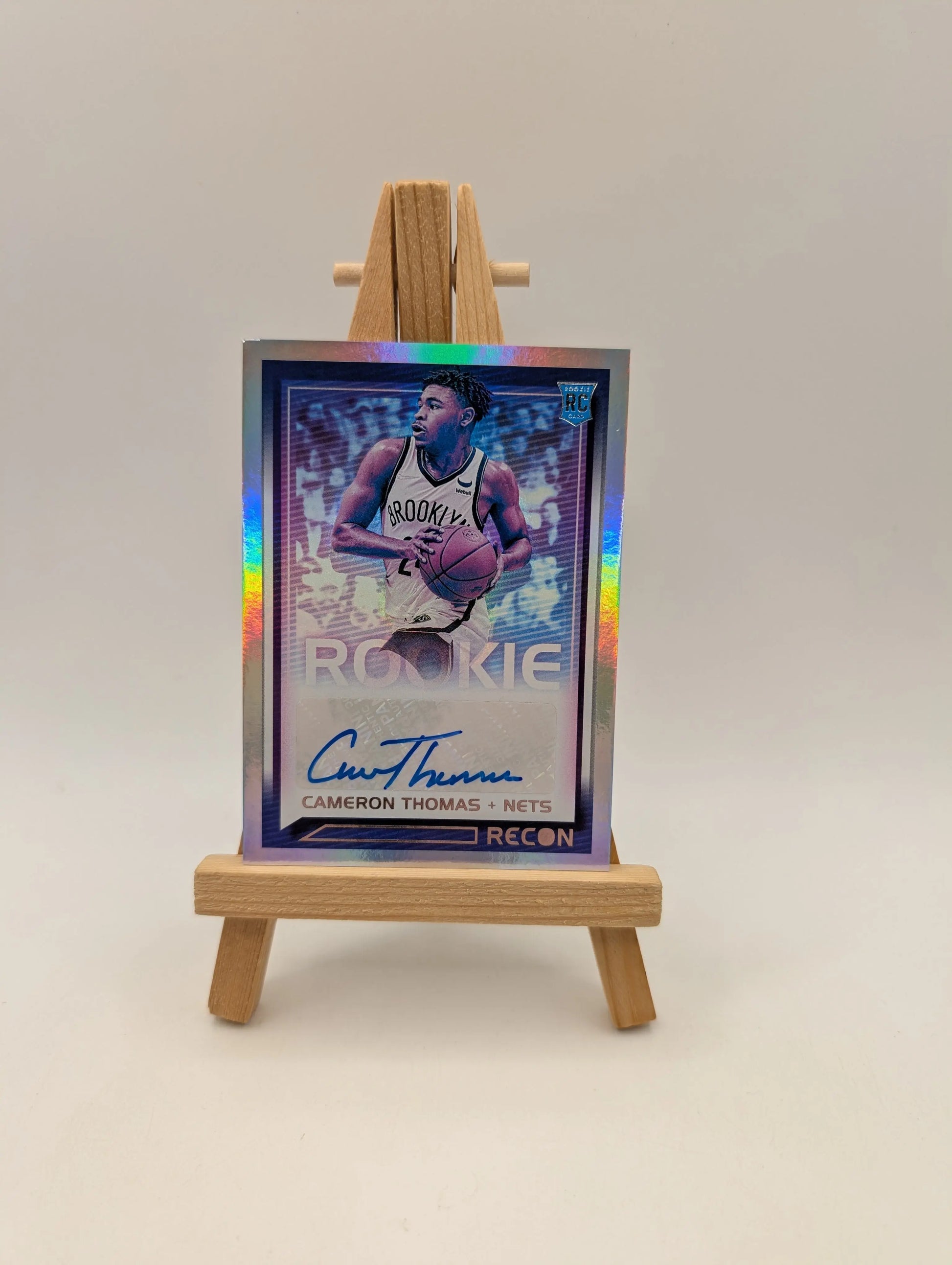 2021-22 Panini Recon Rookie Recon Signatures Cameron Thomas #RRS-CMT Auto cg5 FRENLY BRICKS - Open 7 Days