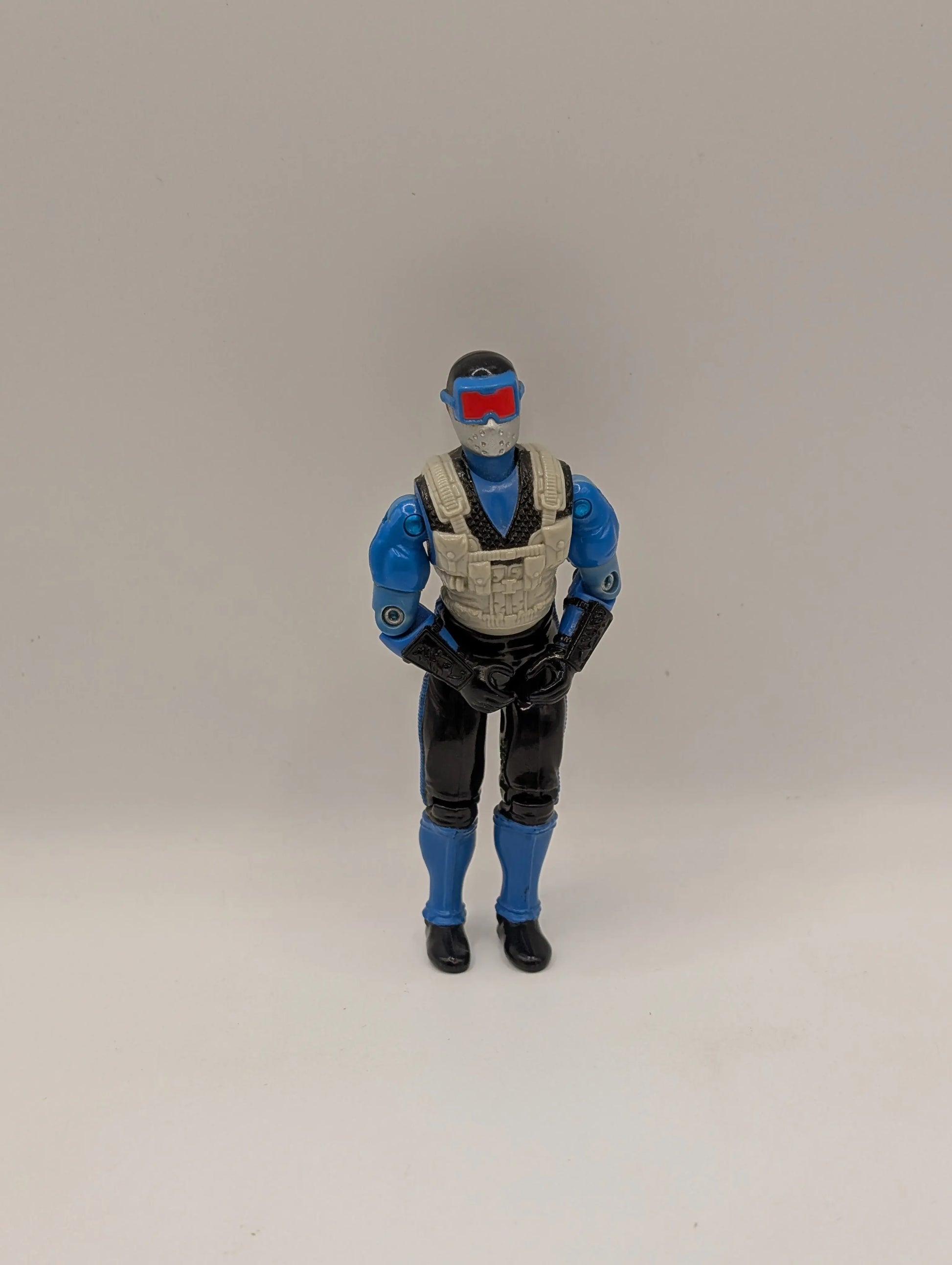GI JOE ~ 1991 SNAKE EYES ~ Action Figure FRENLY BRICKS - Open 7 Days