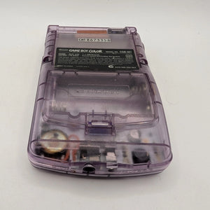 GBC Atomic Purple Nintendo Game Boy Color TURNS ON but not working screen FRENLY BRICKS - Open 7 Days