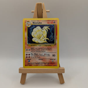 Pokémon TCG Ninetales Base Set 12/102 Holo Unlimited Holo Rare MP FRENLY BRICKS - Open 7 Days