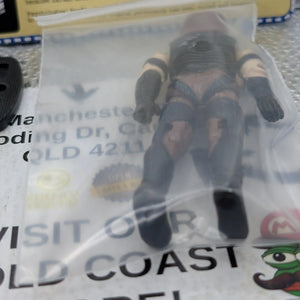 GI JOE~ 2001 ZARTAN ~ SPY EXCELLENT~ 100% complete & CARD 2000 FRENLY BRICKS - Open 7 Days