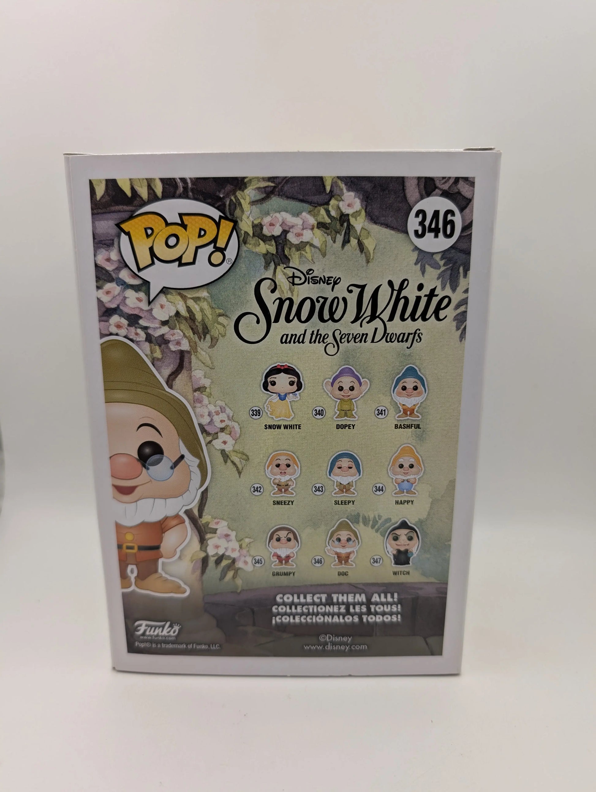 Funko Pop! Vinyl Disney Snow White and the Seven Dwarfs Doc #346 FRENLY BRICKS - Open 7 Days