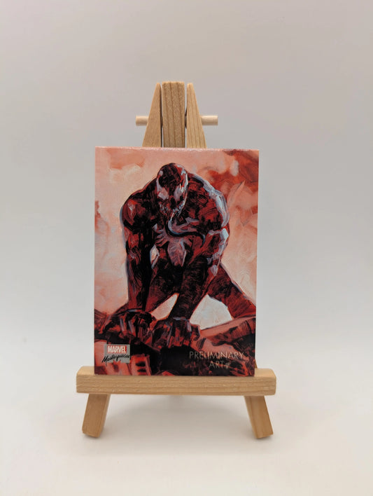2020 Upper Deck Marvel Masterpieces Level 1 Preliminary Art Venom #18 cj4 FRENLY BRICKS - Open 7 Days