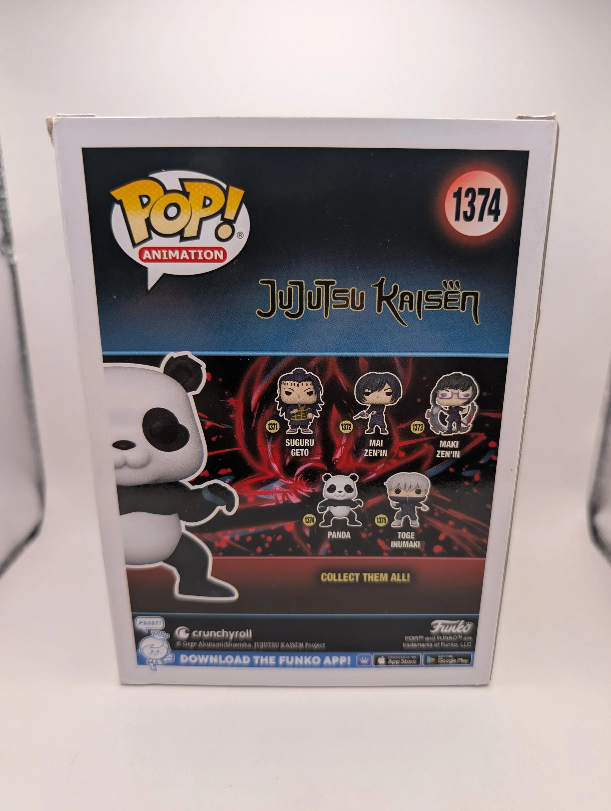 Animation Funko Pop - Panda - Jujutsu Kaisen - No. 1374 FRENLY BRICKS - Open 7 Days